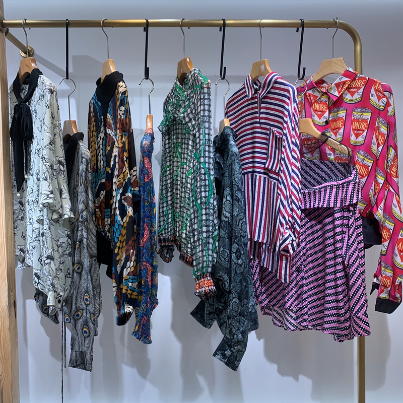 售罄￥69欧宝狮真丝上衣20秋