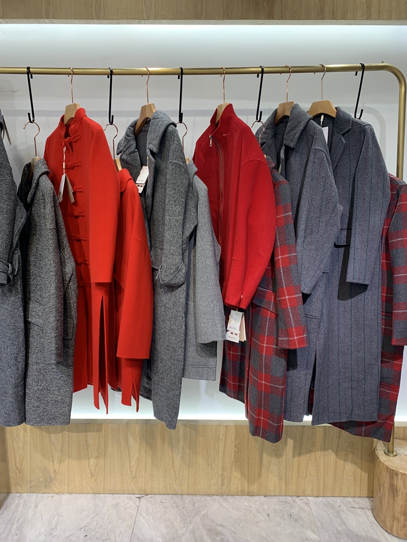 售罄￥198mailmara玛丝玛瑞双面呢2020冬