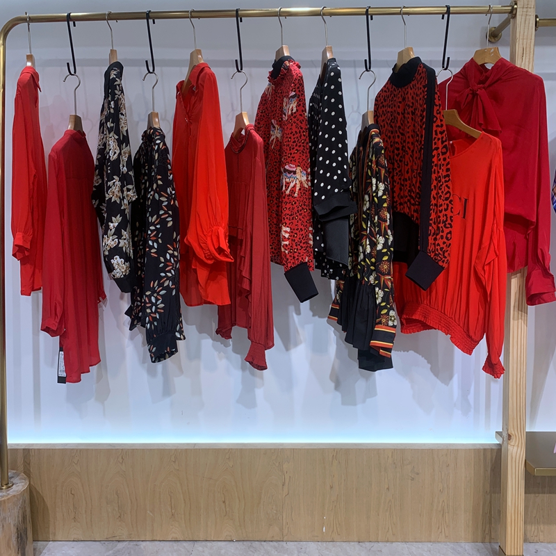 售罄￥69欧宝狮真丝上衣20秋