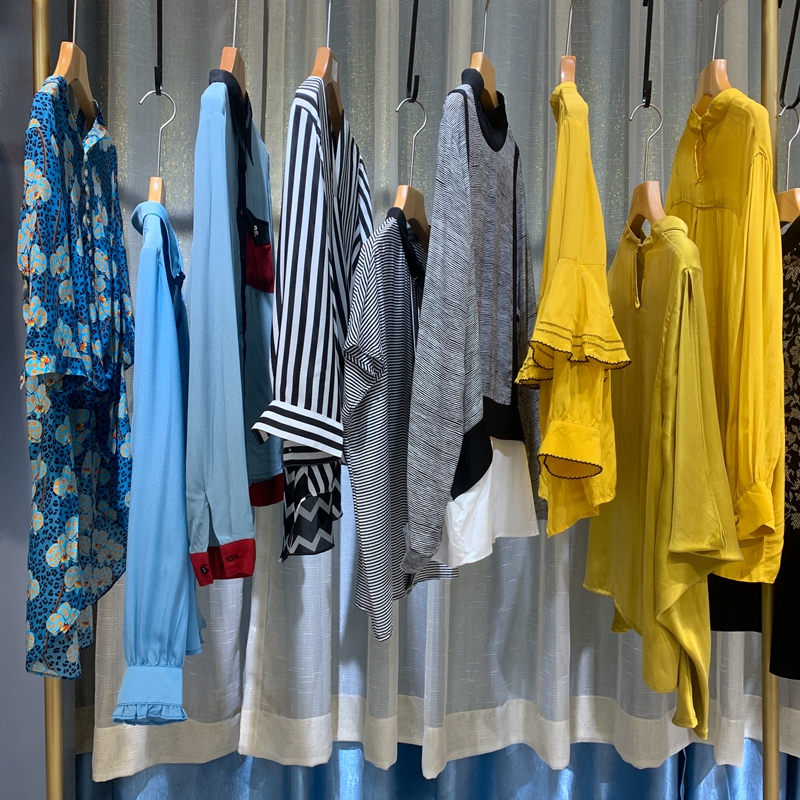 售罄￥69欧宝狮真丝上衣20秋